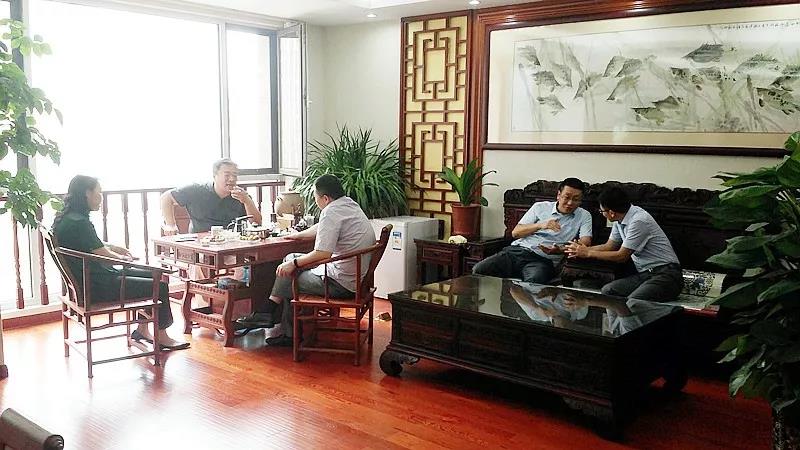 上海新南洋股份公司领导莅临凯发k8国际集团指导事情